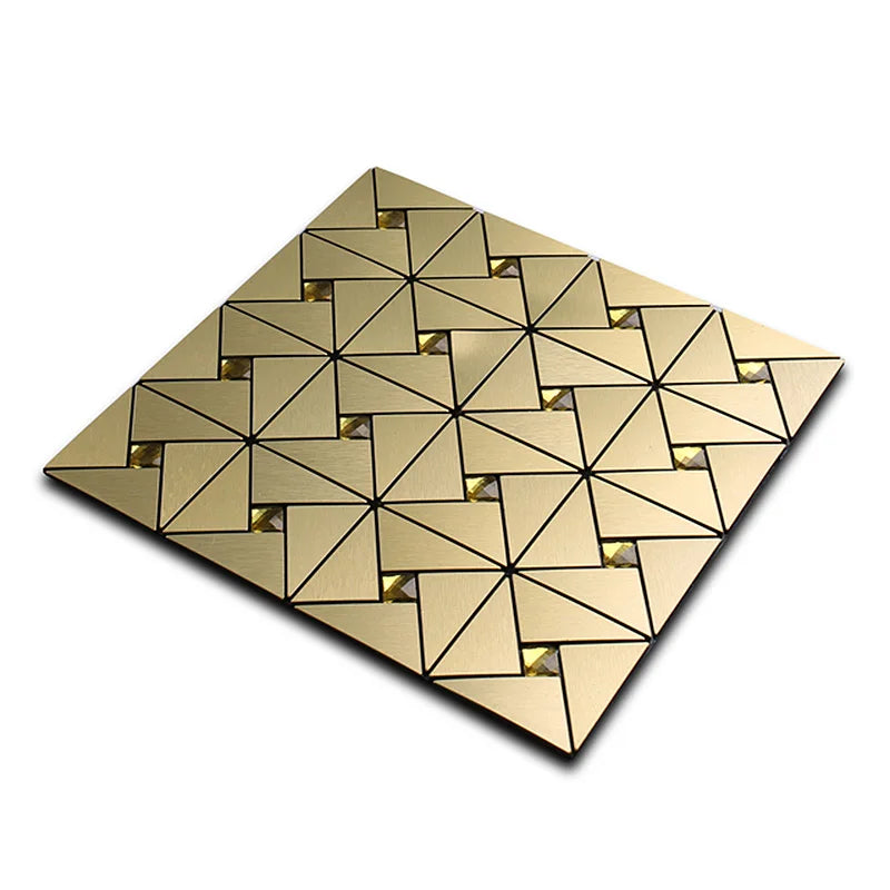 5 Pcs Self Adhesive Mosaic Stick Wall Tile Backsplash Bathroom Washbasin Living Room Home Background KTV Decor Wall Decals
