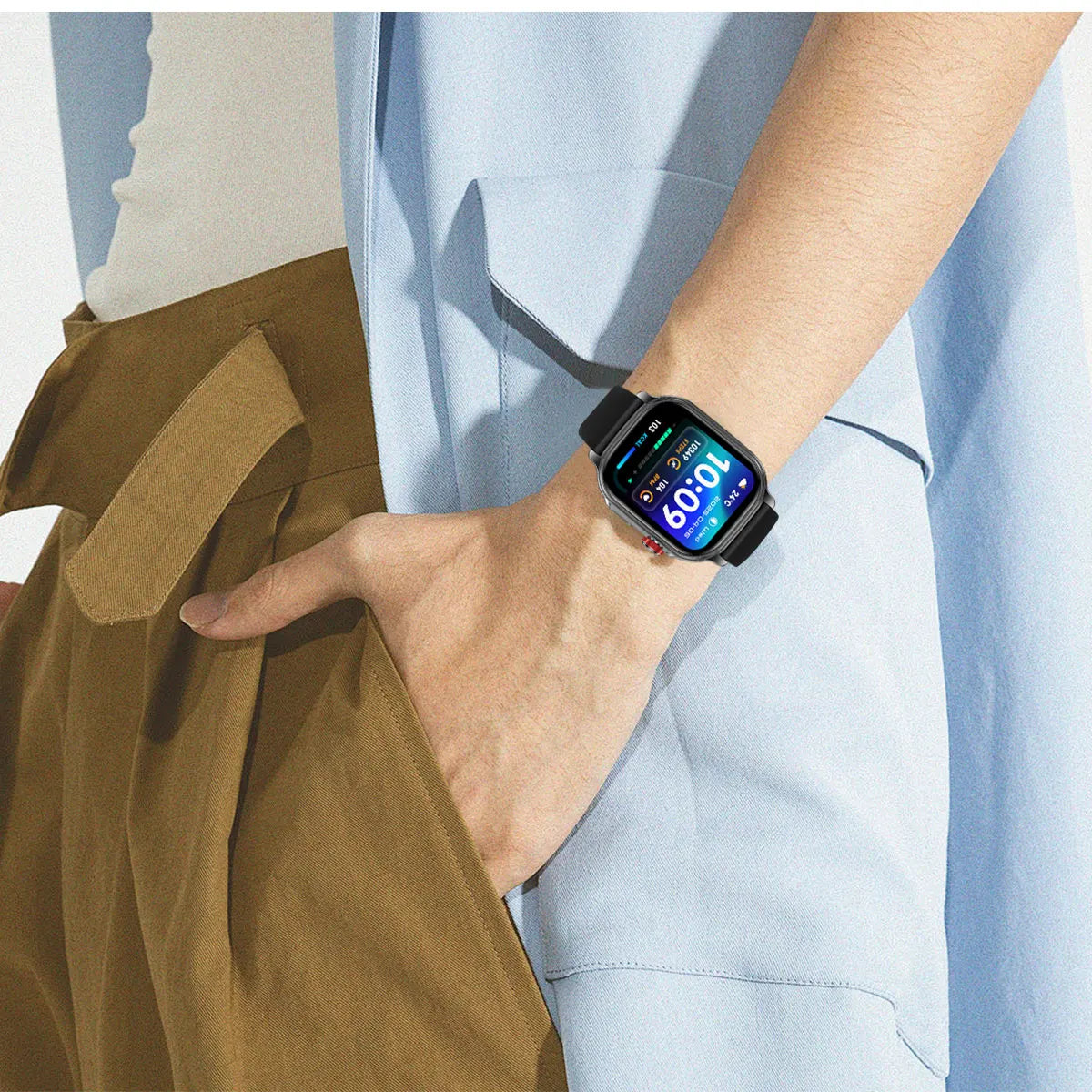 2026 new men's and women's smartwatches, fitness trackers,wireless calling, IPX8 waterproof, activity pedometers, birthday gifts