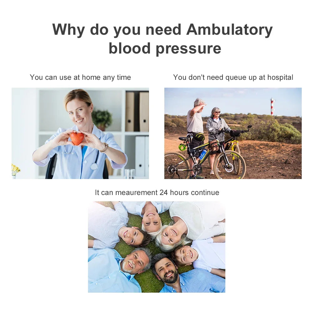 CONTEC ABPM50 24Hours Ambulatory Blood Pressure Monitor Holter ABPM Holter BP Monitor Free Software