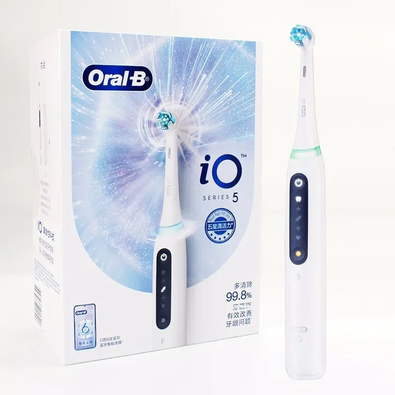 Oral B Electric Toothbrush IO Series Rechargeable Waterproof Smart Rotating Timing Electronic Tooth Brushes IO2 IO3 IO4 IO7 IO9
