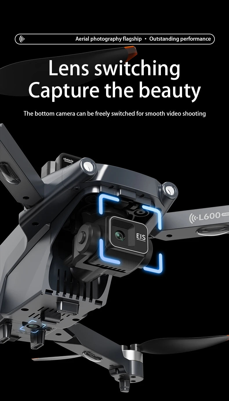 8K FPV Camera Drone with Laser Obstacle Avoidance and 3-Axis Gimbal Tidesmit