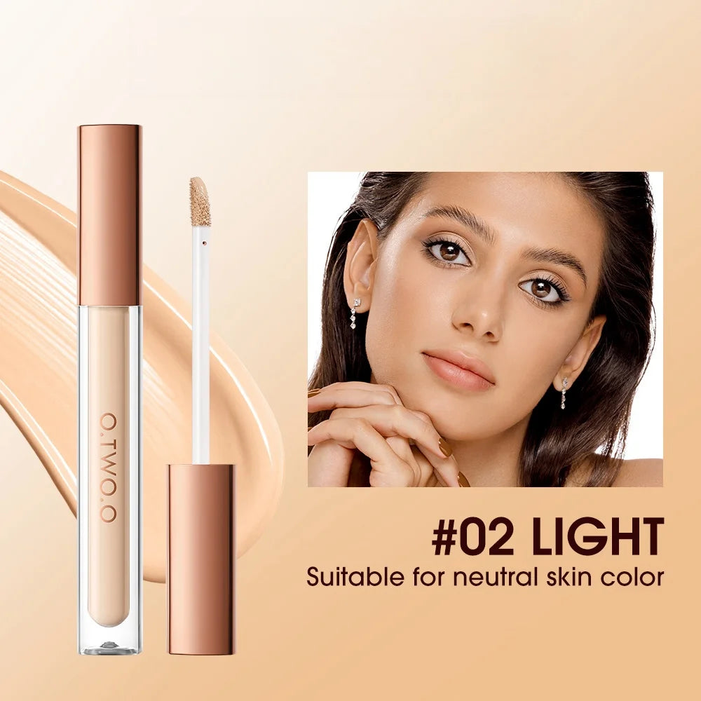 Tidesmit matte waterproof concealer foundation for dark circles and face makeup texture close-up
