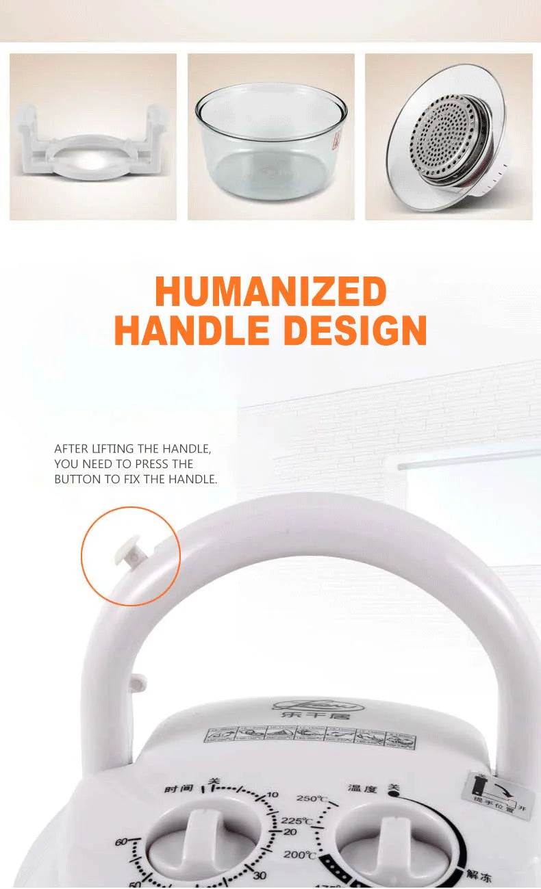Household Air Fryer Smokeless Convection Electric Frying Machine Intelligent Electric Fryer Fritadeira El��trica