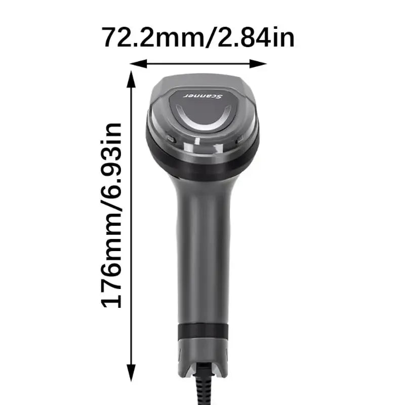 31BA Retail Label Reader with USB Link for POS and Paper Label Input Barcode Scanner