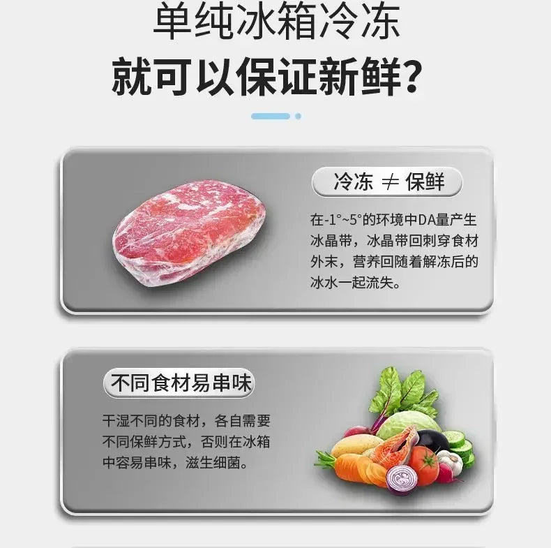 Automatic Vacuum Sealer: Commercial Food Packaging & Household Freshness Sealing Machine