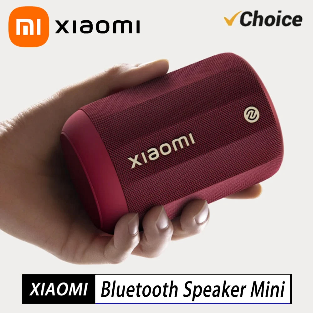 Original Xiaomi Bluetooth Speaker Mini is compact and portable, with an RGB ambient light ring offering customizable colors CN.