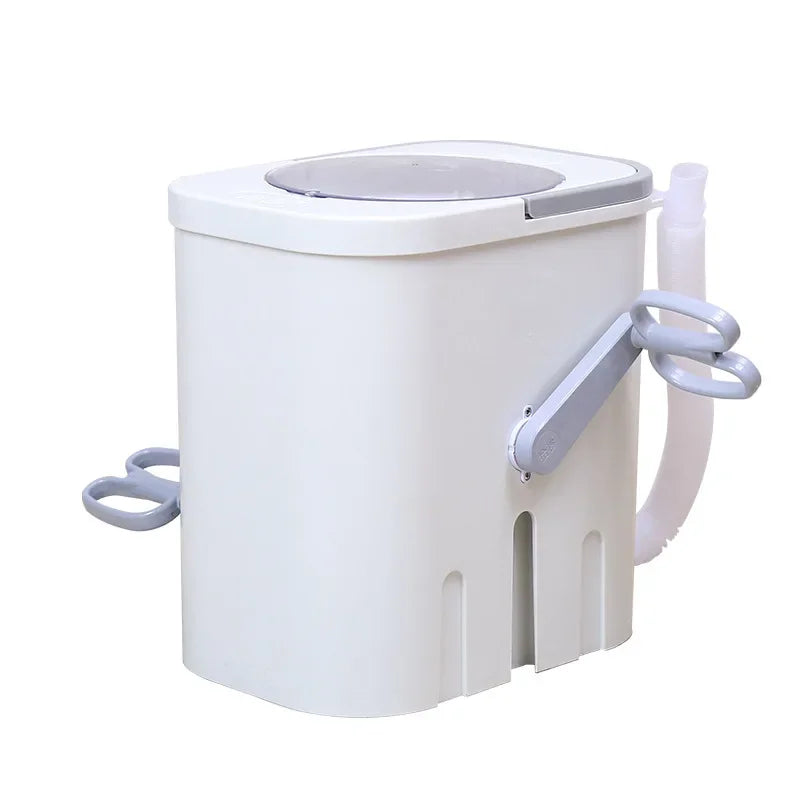 Tidesmit manual hand-cranked shoe washing machine for student dorms, compact laundry tool for socks and shoes