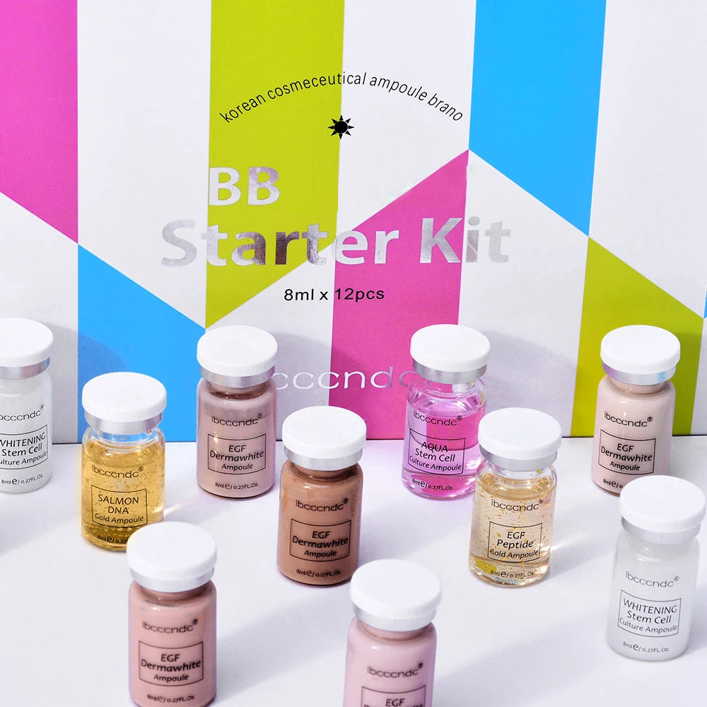 Tidesmit Korea BB Cream Glow starter kit featuring niacinamide and peptide serum for radiant face makeup results
