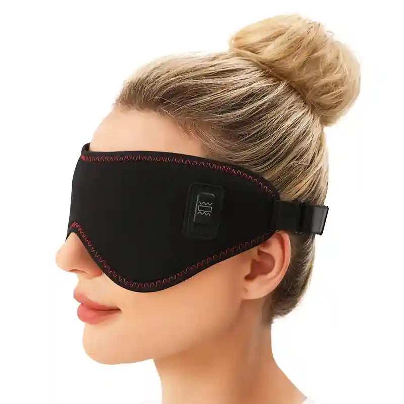 Heated Eye Massager for Dry Eyes Relief – USB Powered Wellness Device Massage Roller Tidesmit