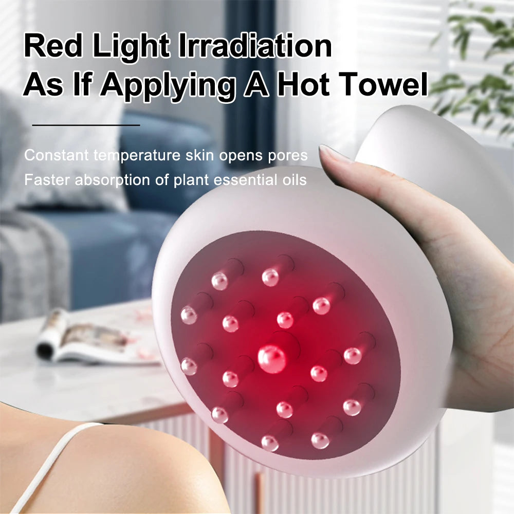 Tidesmit Electric Massager with Heat and Red Light Therapy - 3 Colors Body Shaping Massage Equipment Tidesmit