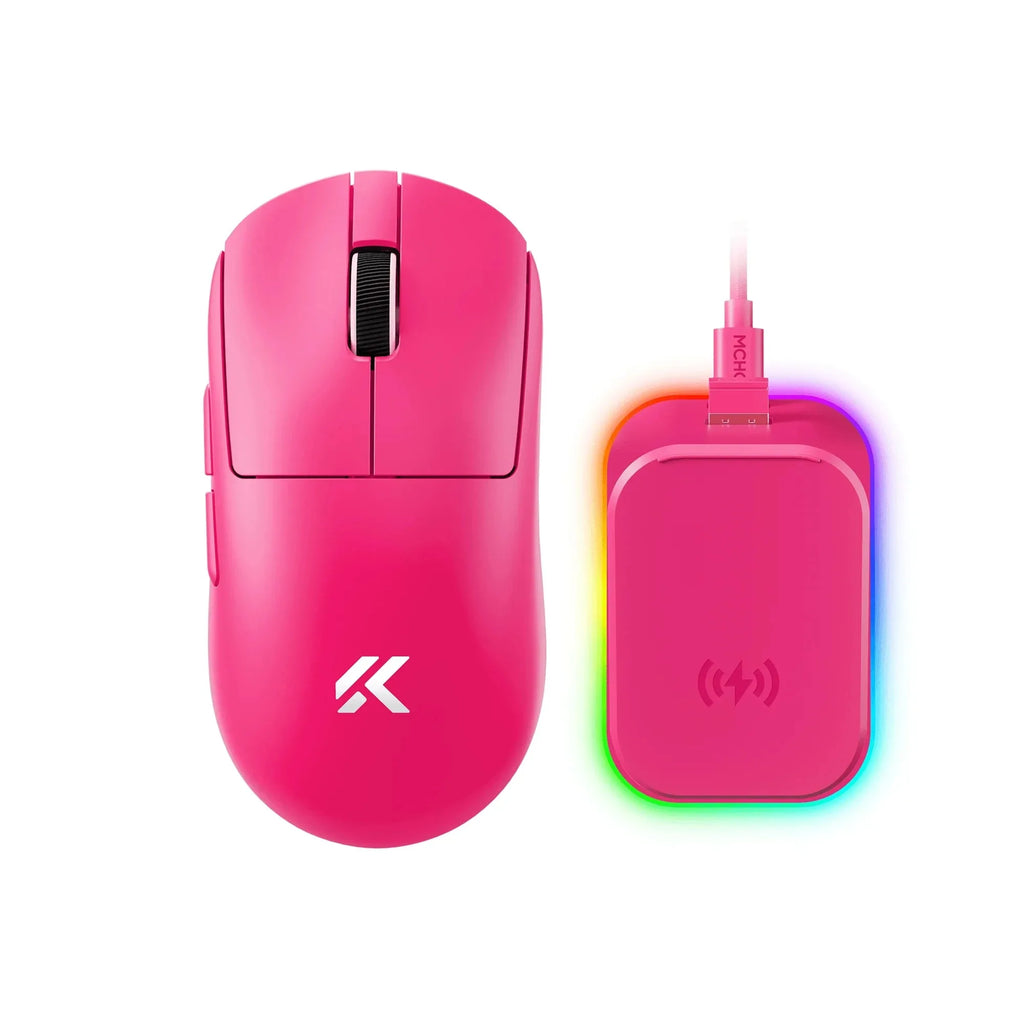 MCHOSE A7 V2 Ultra Plus Lightweight Wireless Gaming Mouse Dual 8,000Hz Polling Rate PAW3950 TI Gaming Esports Office Mouse