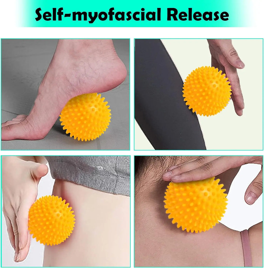 Foot Roller for Plantar Fasciitis Relief & Reflexology - Tidesmit Home Spa Tool Relaxation Treatment Tidesmit