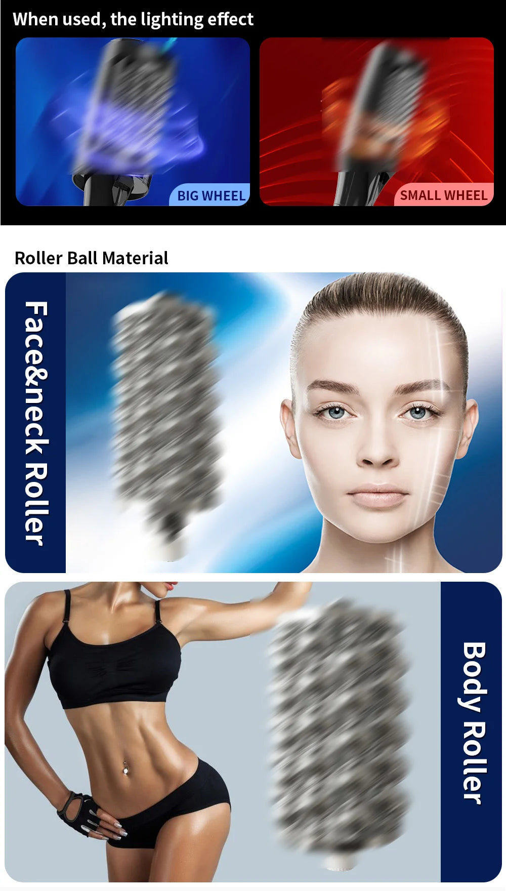 EMS Inner Ball Roller Massager for Targeted Body Sculpting and Muscle Relief Body Shaping Massage Equipment Tidesmit