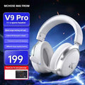 Wireless Gaming Headset V9 Pro with Noise Cancelling Mic - Over-Ear Audio V9 Pro silver Tidesmit