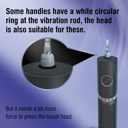 Replacement toothbrush heads for Fairywill AI electric toothbrushes, side angle view showing compatibility with P80/P11.