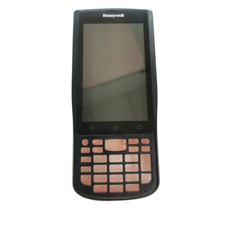 Honeywell handheld device front view with touchscreen and keypad