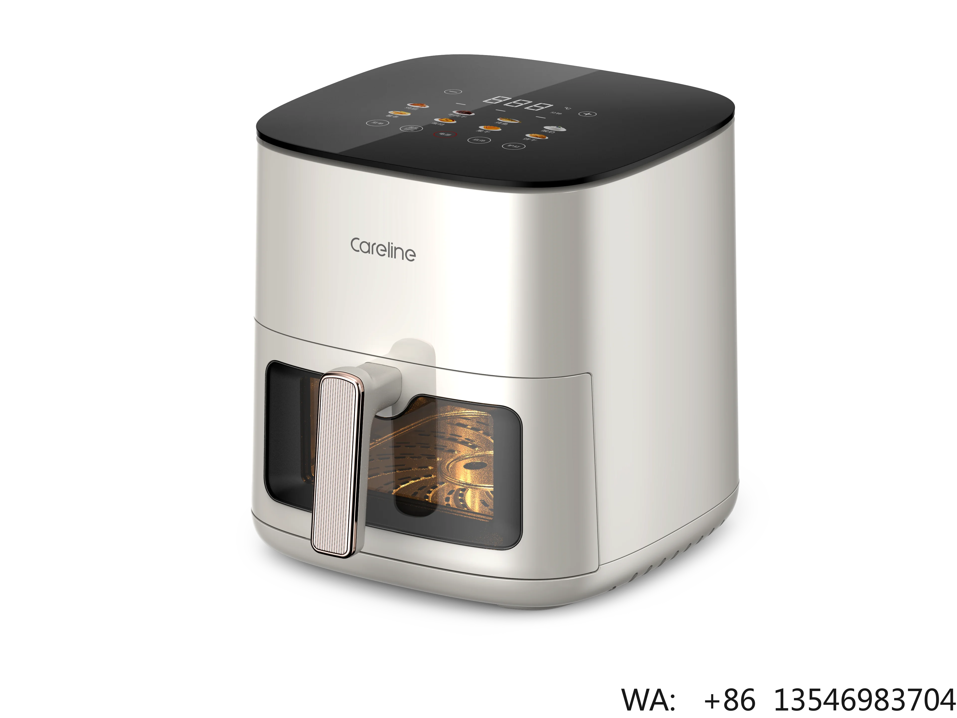 2025 3L 5L 7L Large Capacity Air Fryer  Smart Home Appliances Commercial Intelligent Touch Control  air Quality Appliances Oven