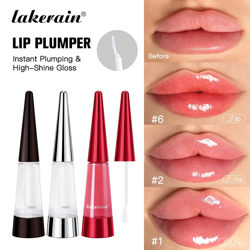 Lip Plumper Gloss - Hydrating Voluminous Finish by Tidesmit Lip Care Tidesmit