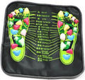 Acupressure Foot Reflexology Mat for Deep Tissue Muscle Relief Body Shaping Massage Equipment 35x35cm Tidesmit