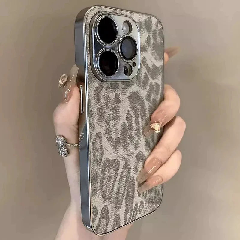 Leopard Print iPhone Case | Shock-Absorbing Drop Protection Tidesmit