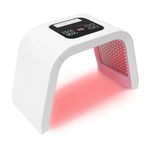 Arch-shaped LED red light therapy device for skin wellness and healing therapy.