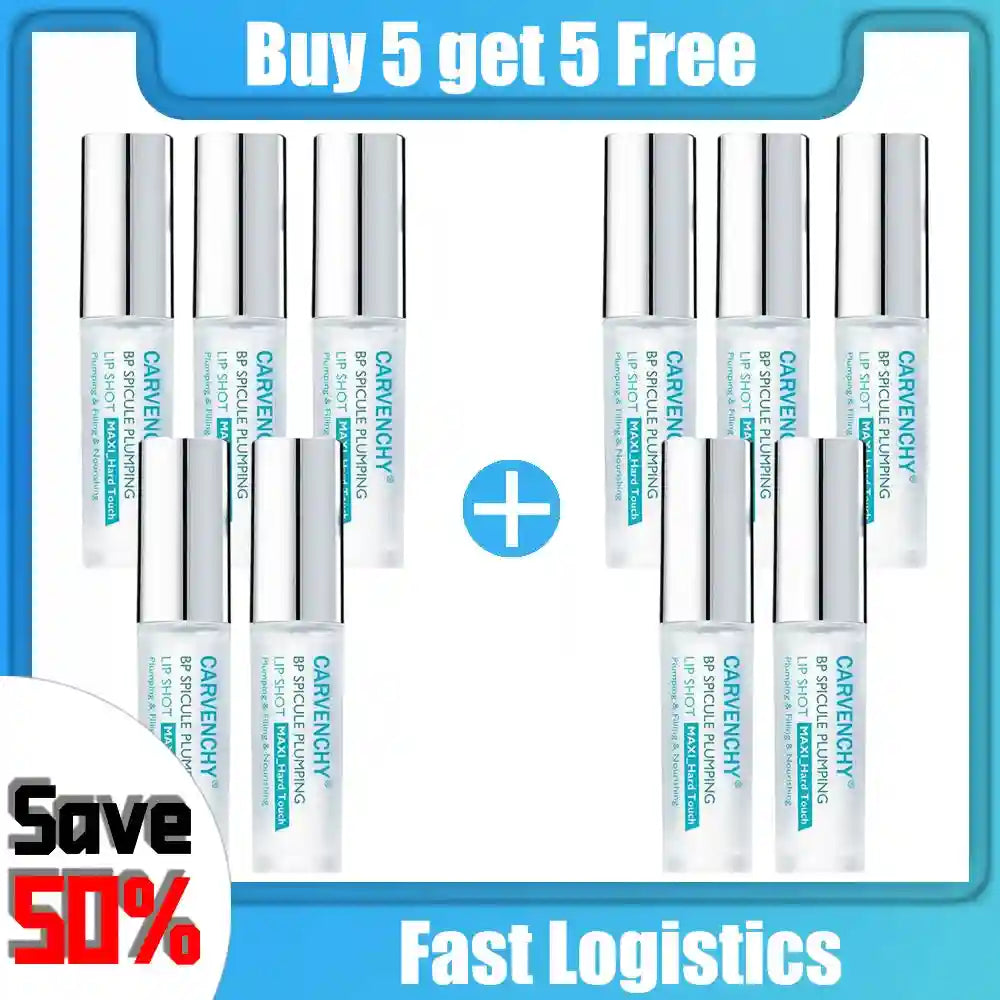 Lip Plumper Gloss Hydrating Volumizing Serum - Tidesmit EU Collection Lip Care 10PCS Tidesmit