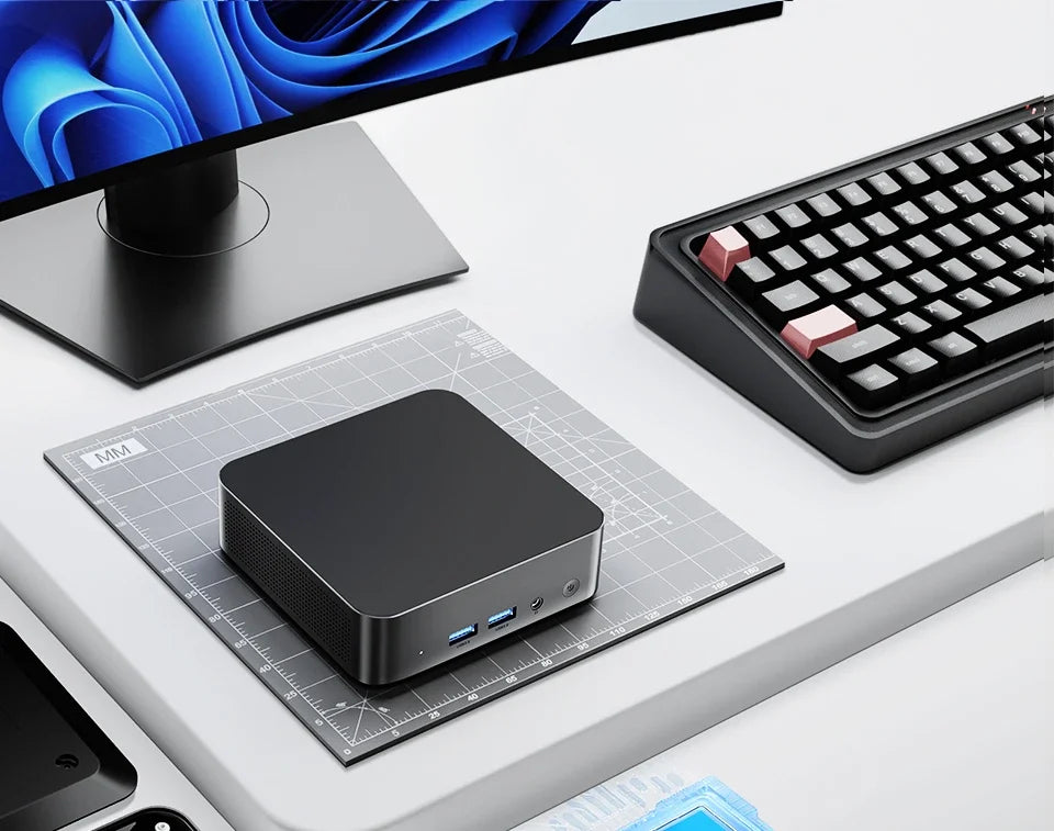 NEW MINI PC Computer Intel Core i9 10980HK 16GB DDR4 + 1/2TB M.2 SSD Windows11 Mini Gaming Pc Desktop Computer Support 4K HD