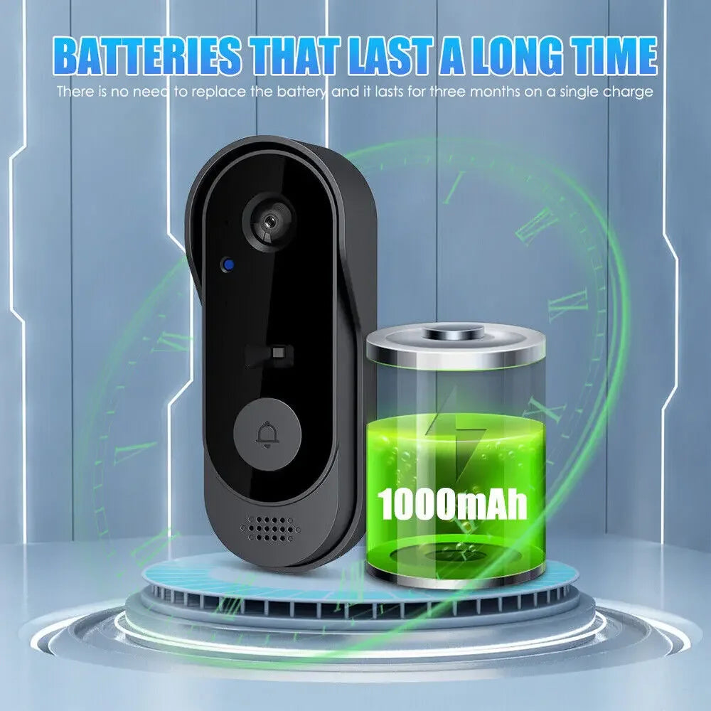 Tuya Wireless Doorbell With Camera Bundle Doorbell Smart Home WIFI HD Outdoor Phone Camera Security Video Intercom Night Vision
