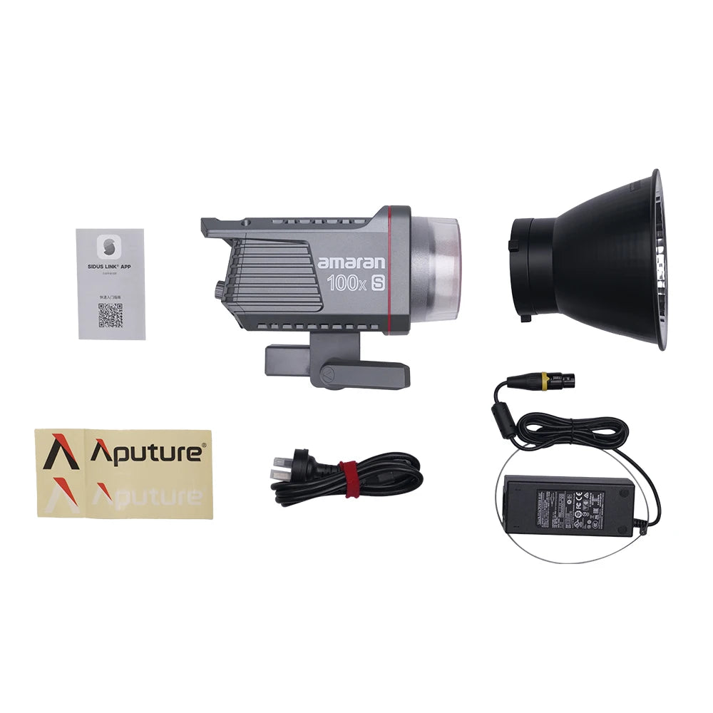 Amaran 100x S Bi-Color LED Video Light - 100W Content Creation Lighting Tidesmit