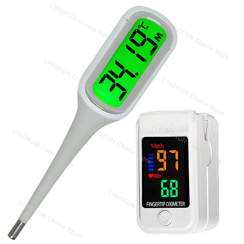 Hot Baby Digital Underarm Electronic Thermometer 8 Seconds Fast Measurement Celsius Fahrenheit Soft Head Oral Body Temperaturer