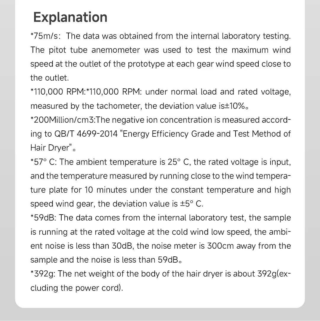 DOCO high-speed negative ion hair dryer with professional concentrator nozzle in sleek, lightweight travel design.