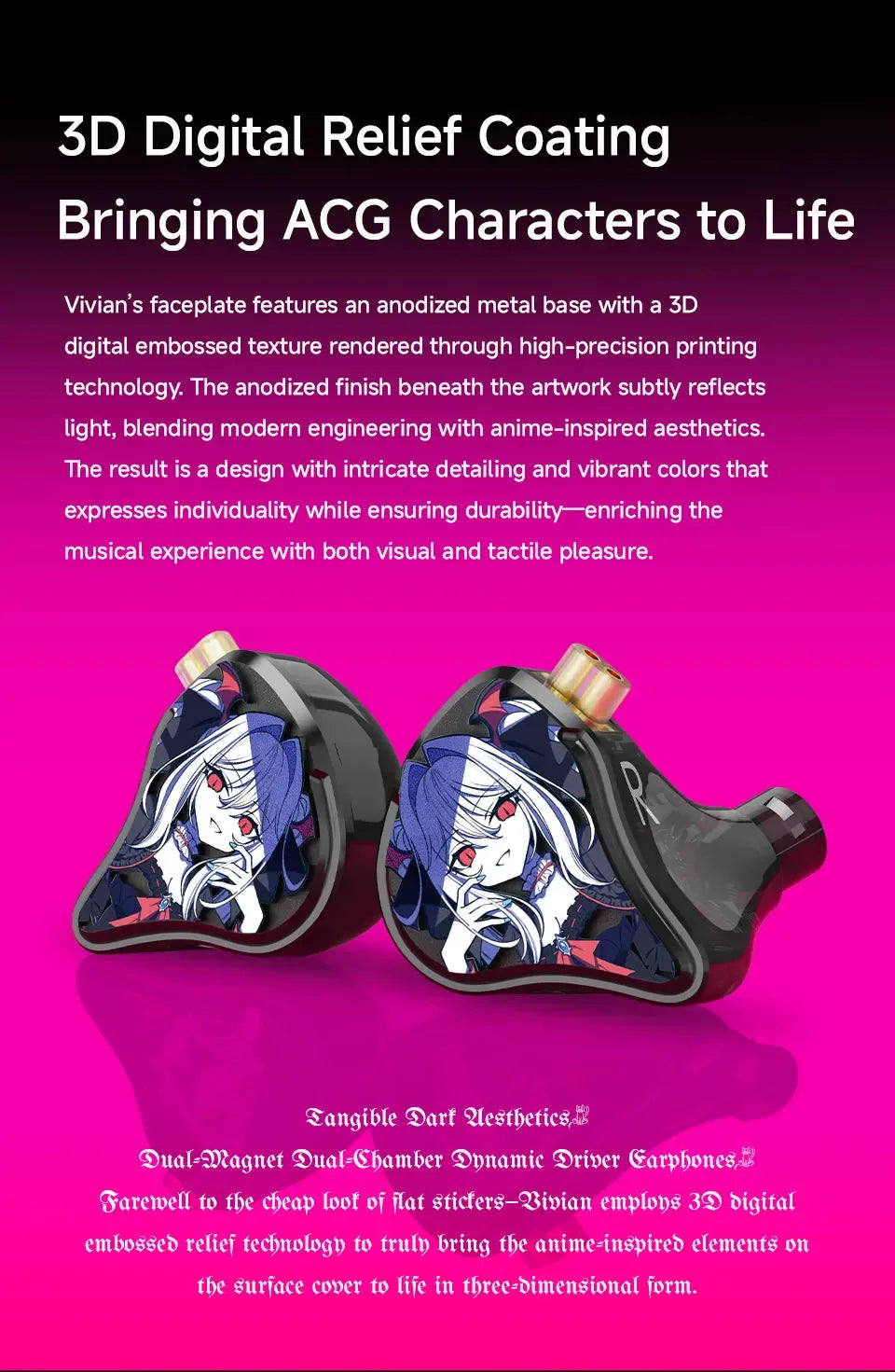 Tidesmit 10mm Dynamic Driver In-Ear HiFi Gaming Audio Earphones Tidesmit