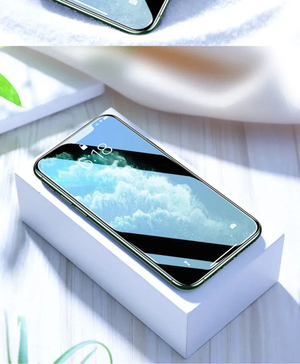 iPhone 15 Screen Protector Tempered Glass 9H Hardness Case Friendly 3pcs Tidesmit