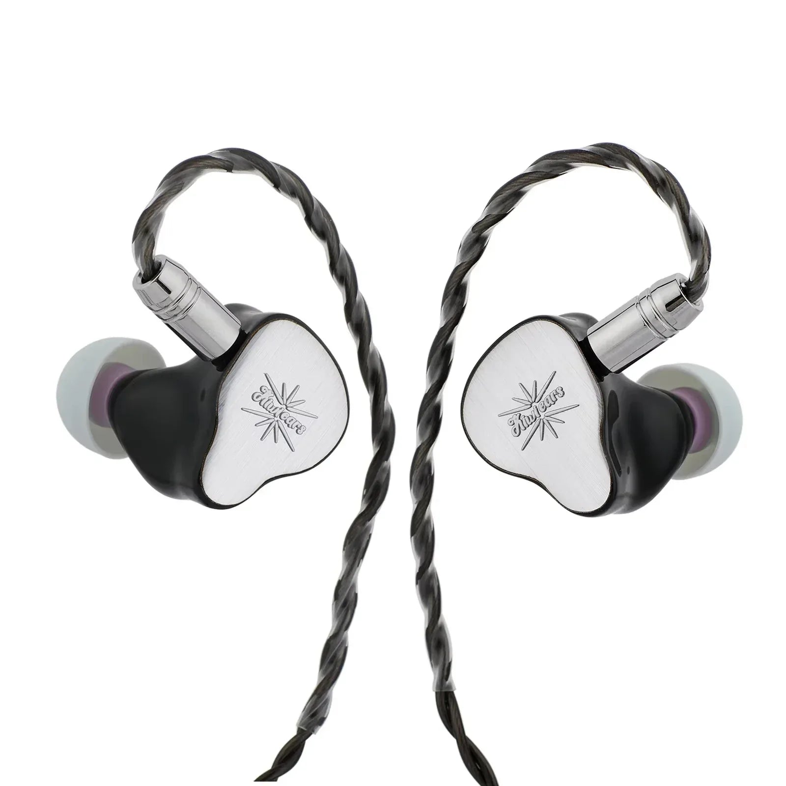 Kiwi Ears KE4 Hybrid IEMs: 2DD+2BA Wired Earphones | Tidesmit Tidesmit