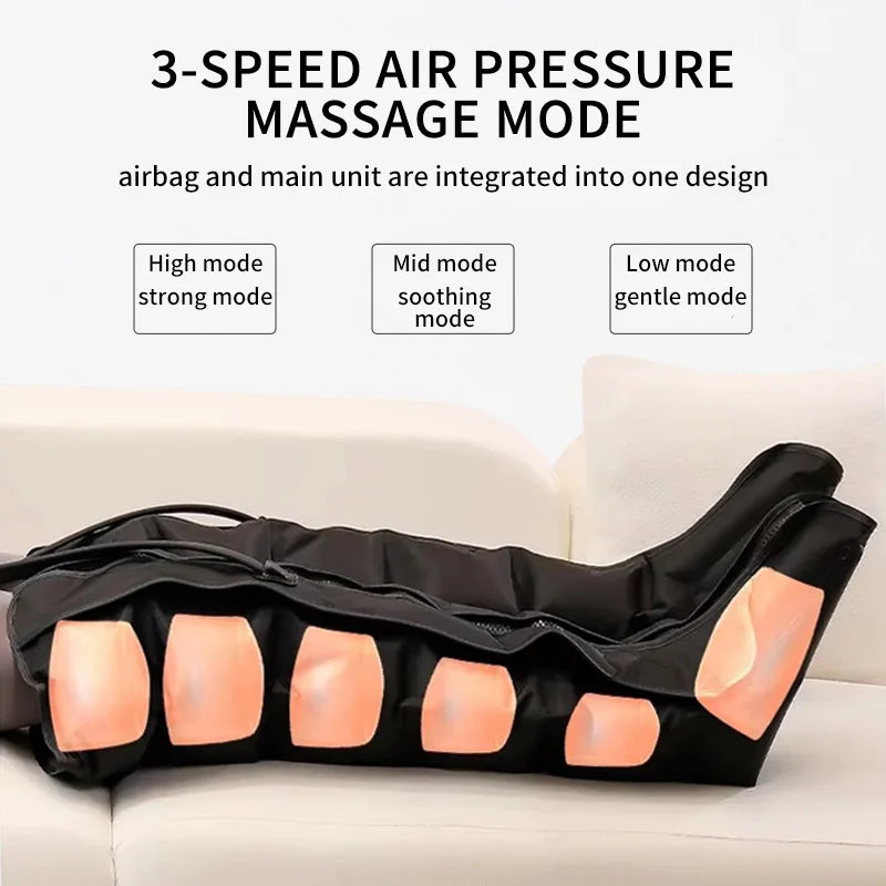 Leg Massager for Circulation: Air Compression Relief by Tidesmit Body Shaping Massage Equipment Tidesmit