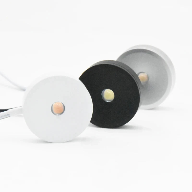 0.5W Small Flat Furniture Light - Recessed Bedroom Light USB Ultra-Flat Mini for Night Lamp Corridor Stairs Living Room Lighting