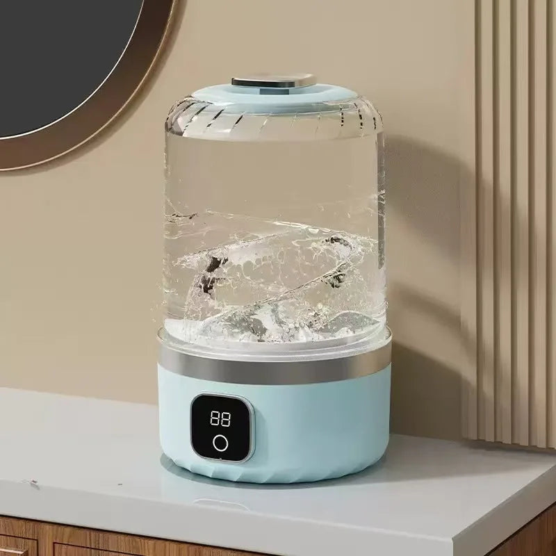 Tidesmit mini wireless electric washing cup for socks, underwear, and pet clothes, compact portable laundry device.