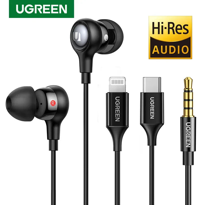 Wired Earbuds With Noise Cancelling Microphone by Tidesmit Tidesmit