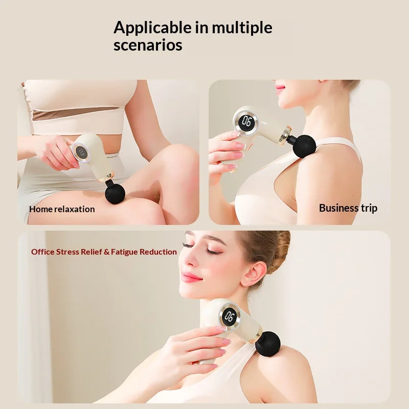Fascia Gun Portable Deep Tissue Massager - Rechargeable Recovery Tool Fascia Gun Tidesmit