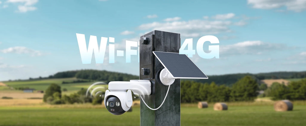 IMOU 4G Sim Solar Camera AOV PT 5MP Security Camera WiFi 360° PTZ Outdoor Camera Human Auto Tracking Battery Surveillance Camera