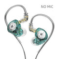 KZ EDX Pro HiFi Wired Earbuds | Tidesmit Audio | Dual Magnetic Driver EDXProCyan NOMIC Tidesmit