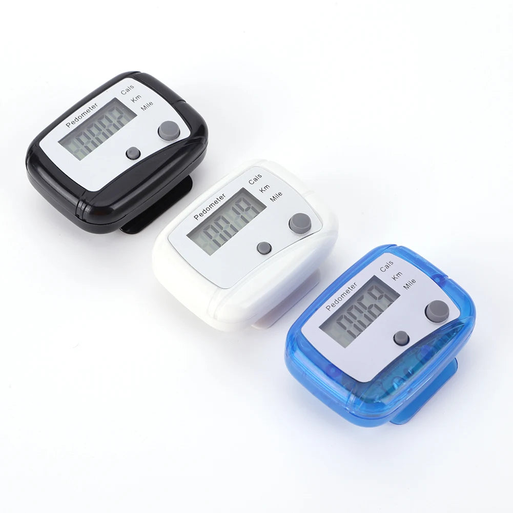 Walking Pedometer Portable Pedometer Multi-Function Accurate Step Tracker Mile Kilometer Calorie Calculation for Outdoor Sports