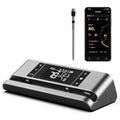 Wireless Meat Thermometer with Dual-Sensor Probe, Real-Time Ambient & Food Temperature Tracking for Precise Cooking Control