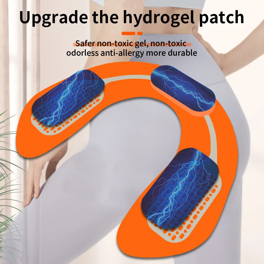 Wireless EMS Muscle Toner | 8 Modes & 29 Levels | Tidesmit Body Relaxation Treatment Tidesmit