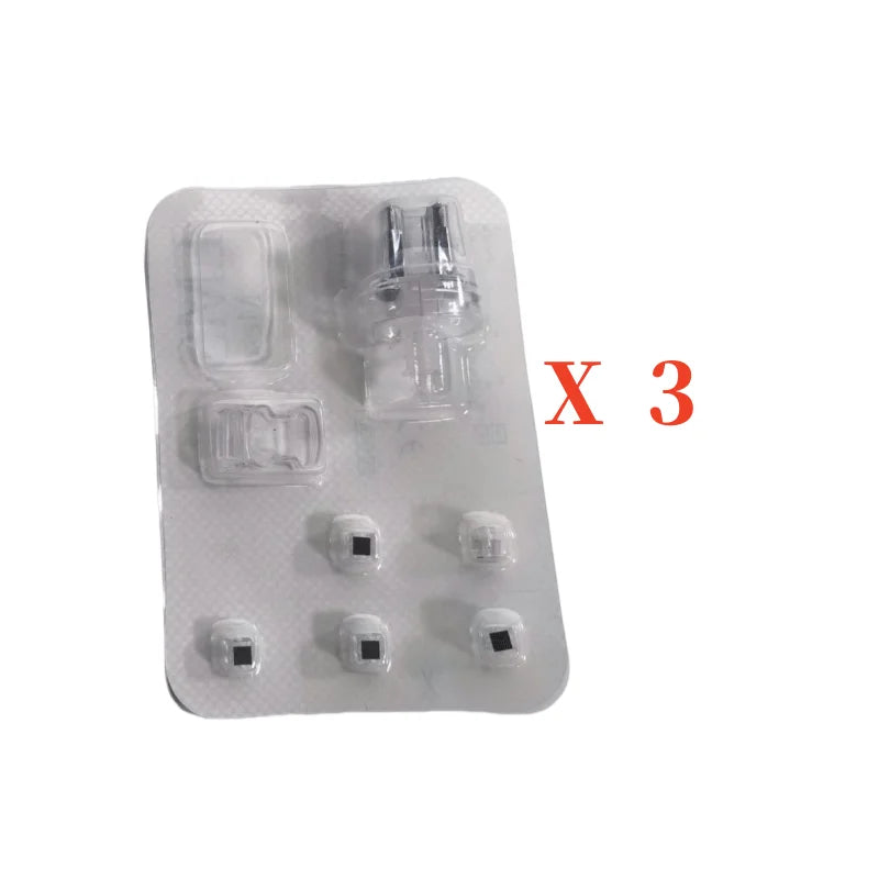 EMS Monocrystalline Replacement Heads for Mesotherapy Gun - Tidesmit Fascia Gun 3PCS Tidesmit