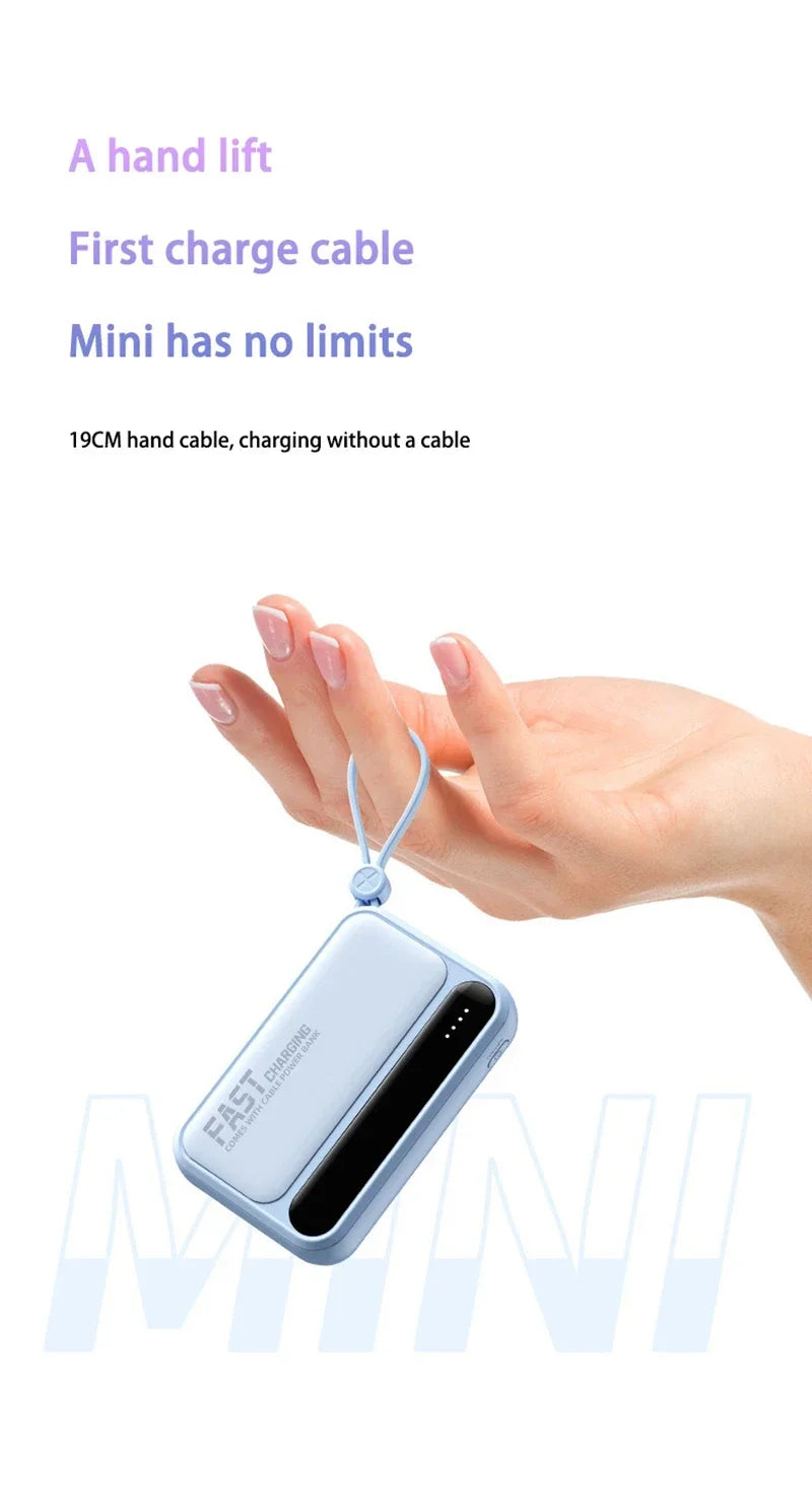 Portable Charger 50000mAh with 4 Built-in Cables | Tidesmit Tidesmit