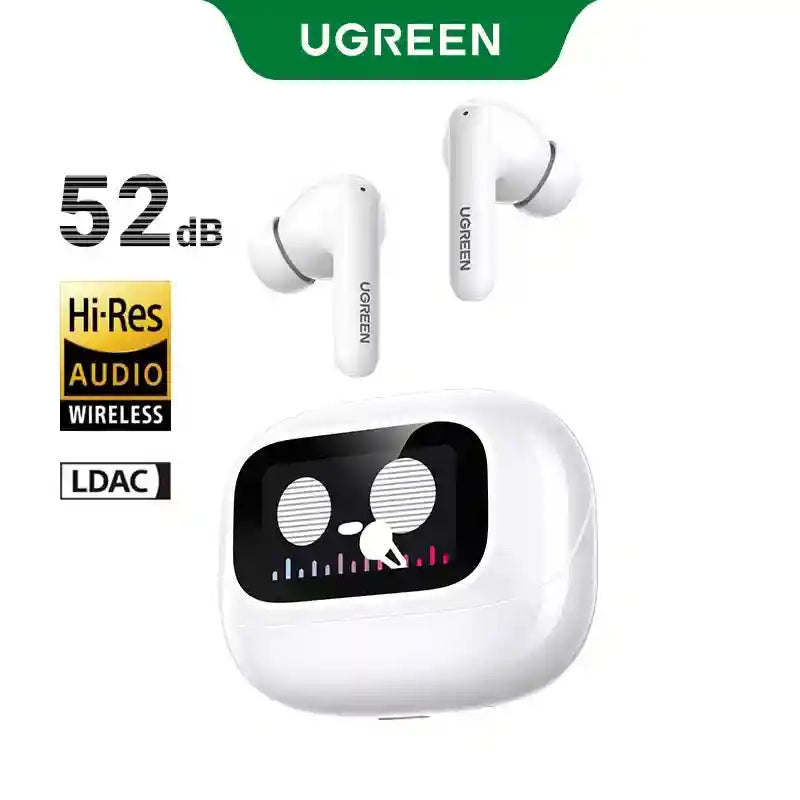 Wireless Headphones with ANC & LCD Screen - Tidesmit EchoBuds Series EchoBuds Magic Tidesmit