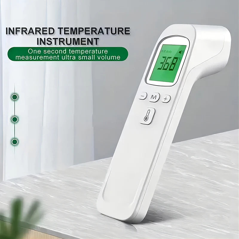 Medical Digital Infrared Forehead Thermometer with LED Display | Accurate Body Temperature Fever Check for Adults and Babies