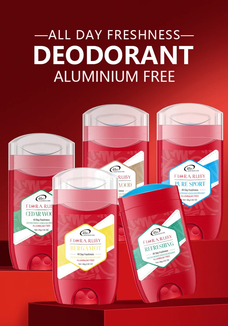 Tidesmit Old Spice aluminum-free deodorant for men with 48-hour sandalwood odor control and refreshing protection