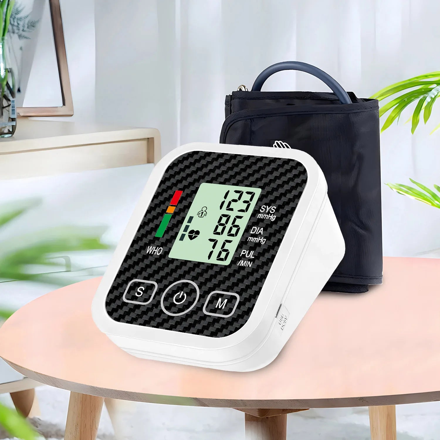 Arm Blood Pressure Monitor Home Medical Blood Pressure Monitoring gauge digital tensiometers Blood pressure meter